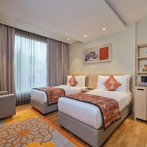 Zimmer mit zwei Einzelbetten